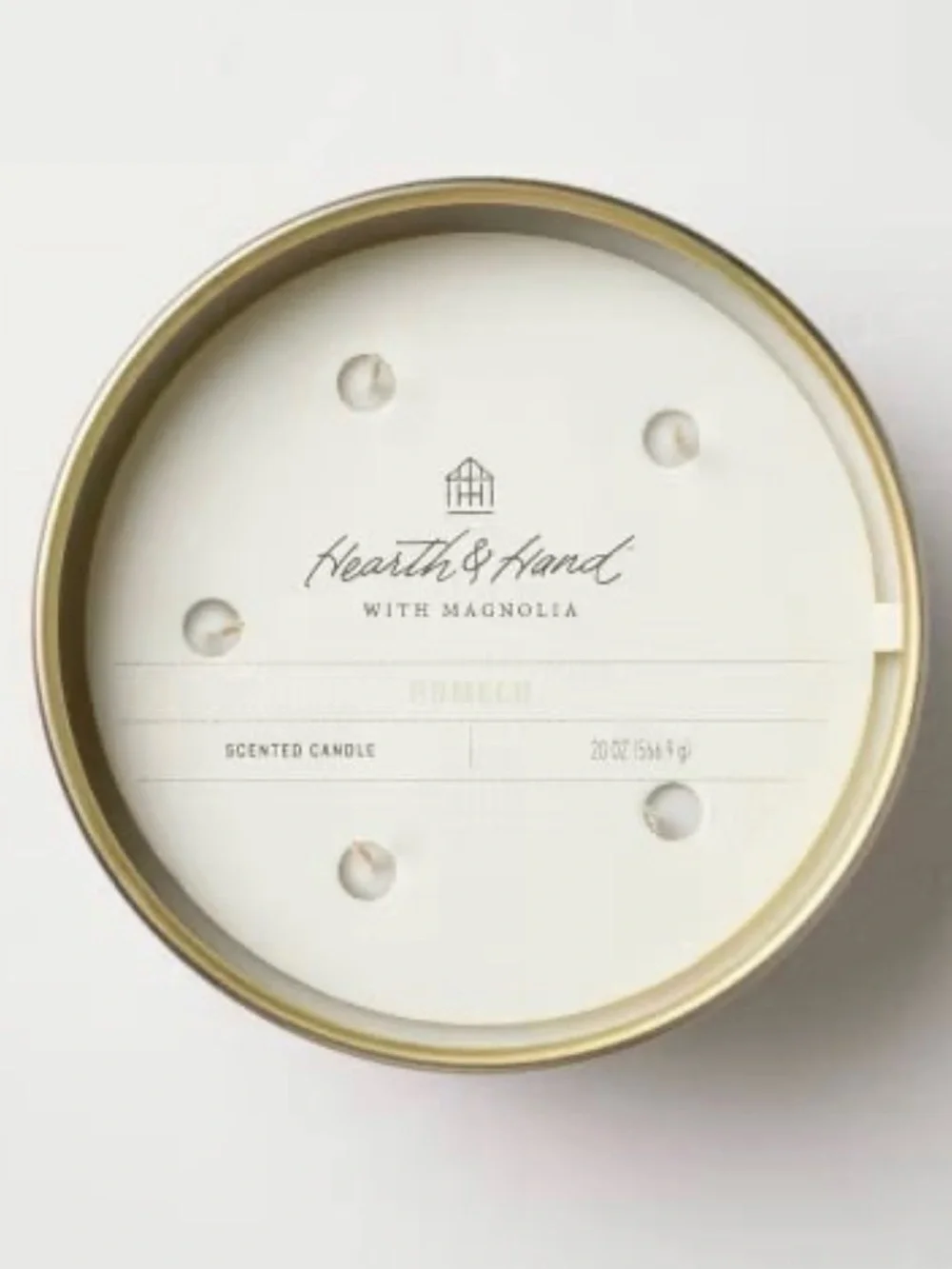 Heart & Hand With Magnolia 5 Wick Candle